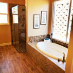 Image of the master bathroom